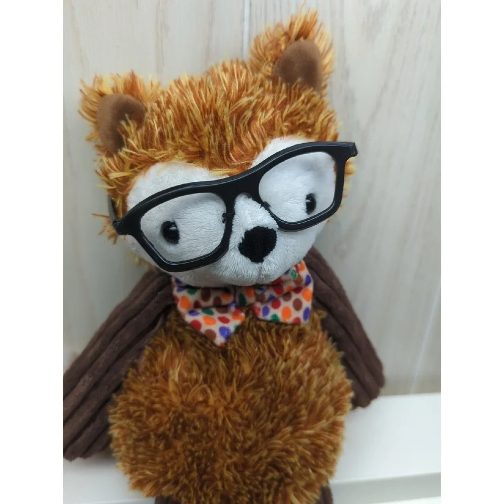 Scentsy Buddy Fallon Fox plush GLASSES Crooked Clean Breeze scent‎ pack pak